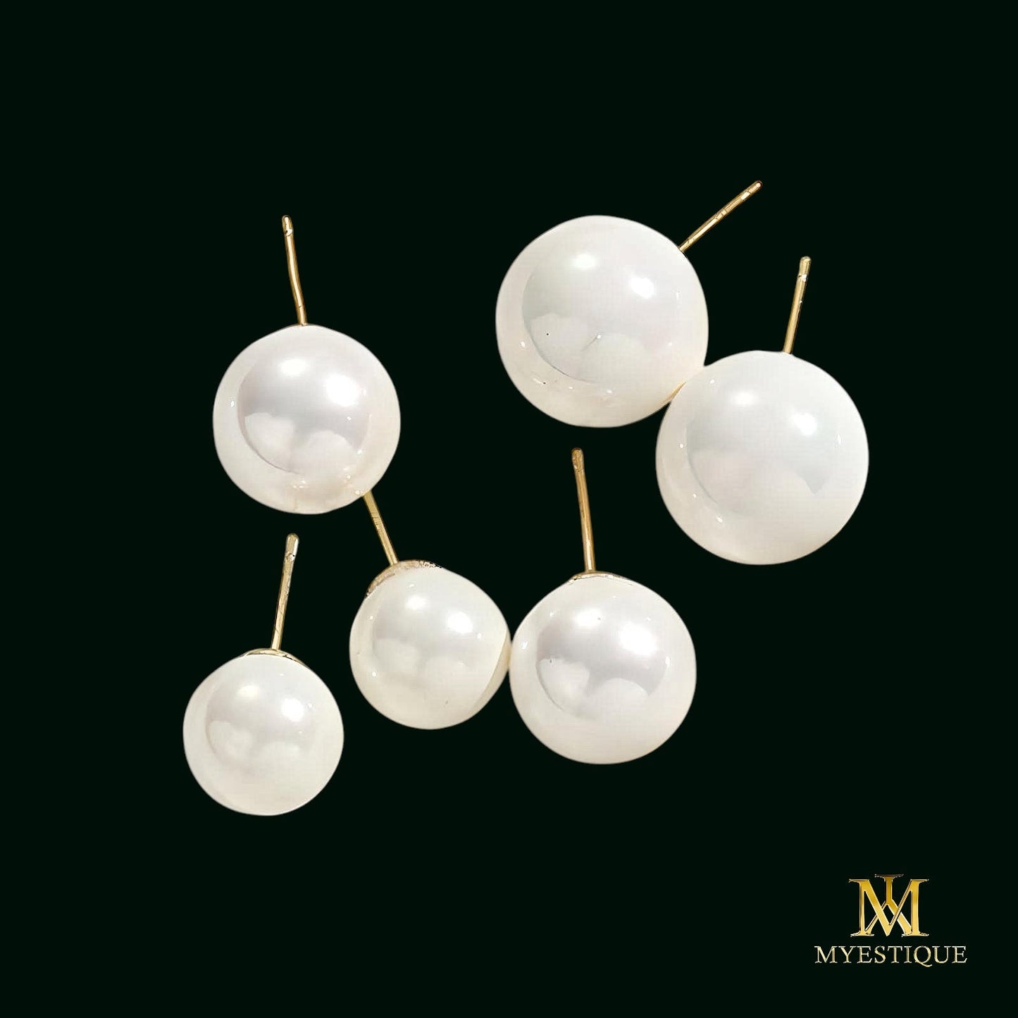 Myestique Pearl Earrings - Myestique